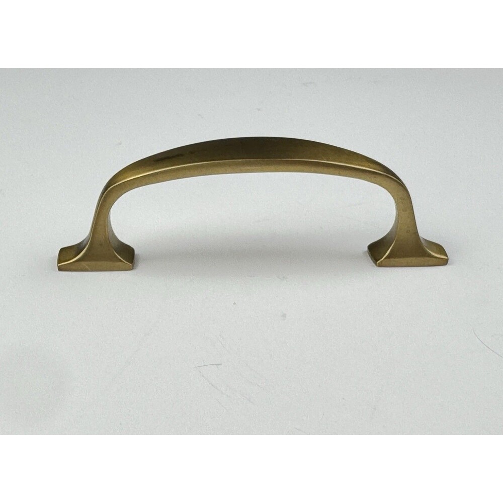 Restoration Hardware Bistro 3" Pull Drawer Handle Brass NEW $22